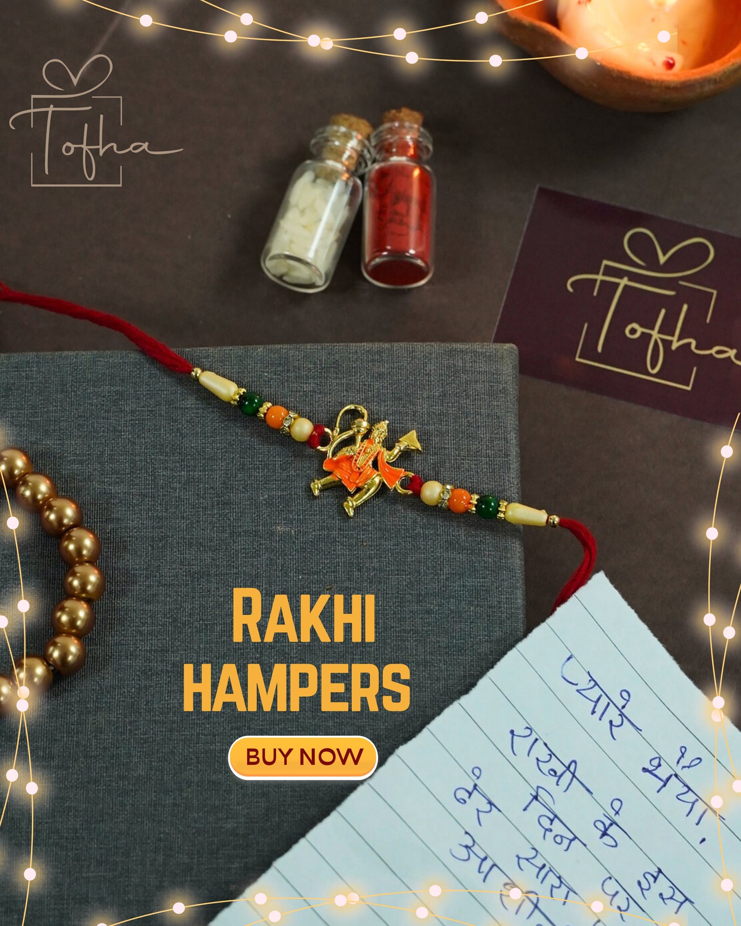The Elegant Rakhi Combo (Set of 4)