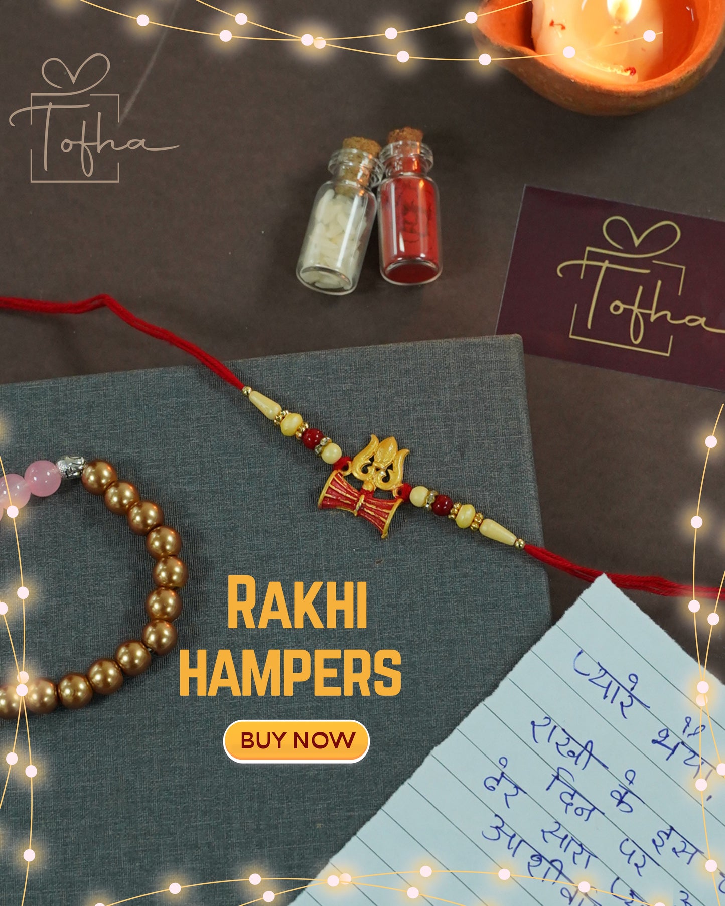 The Elegant Rakhi Combo (Set of 4)