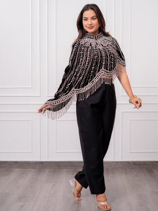 Silver Butterfly Cape