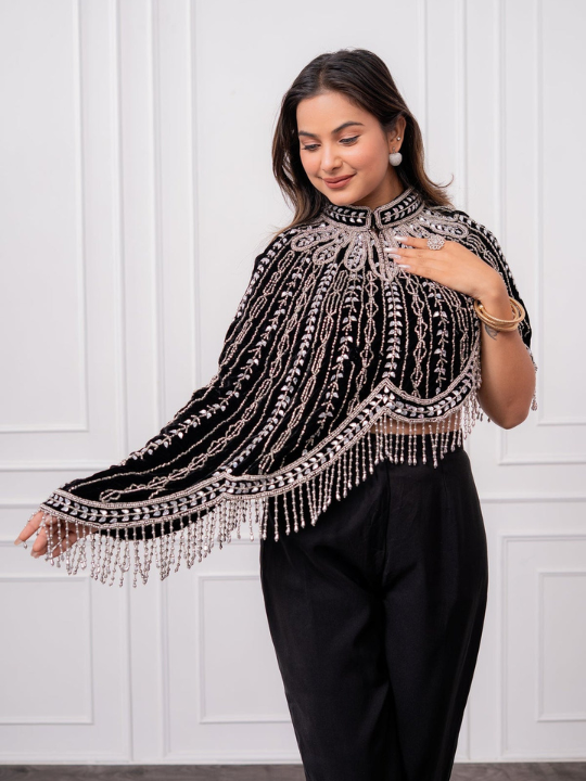 Silver Butterfly Cape