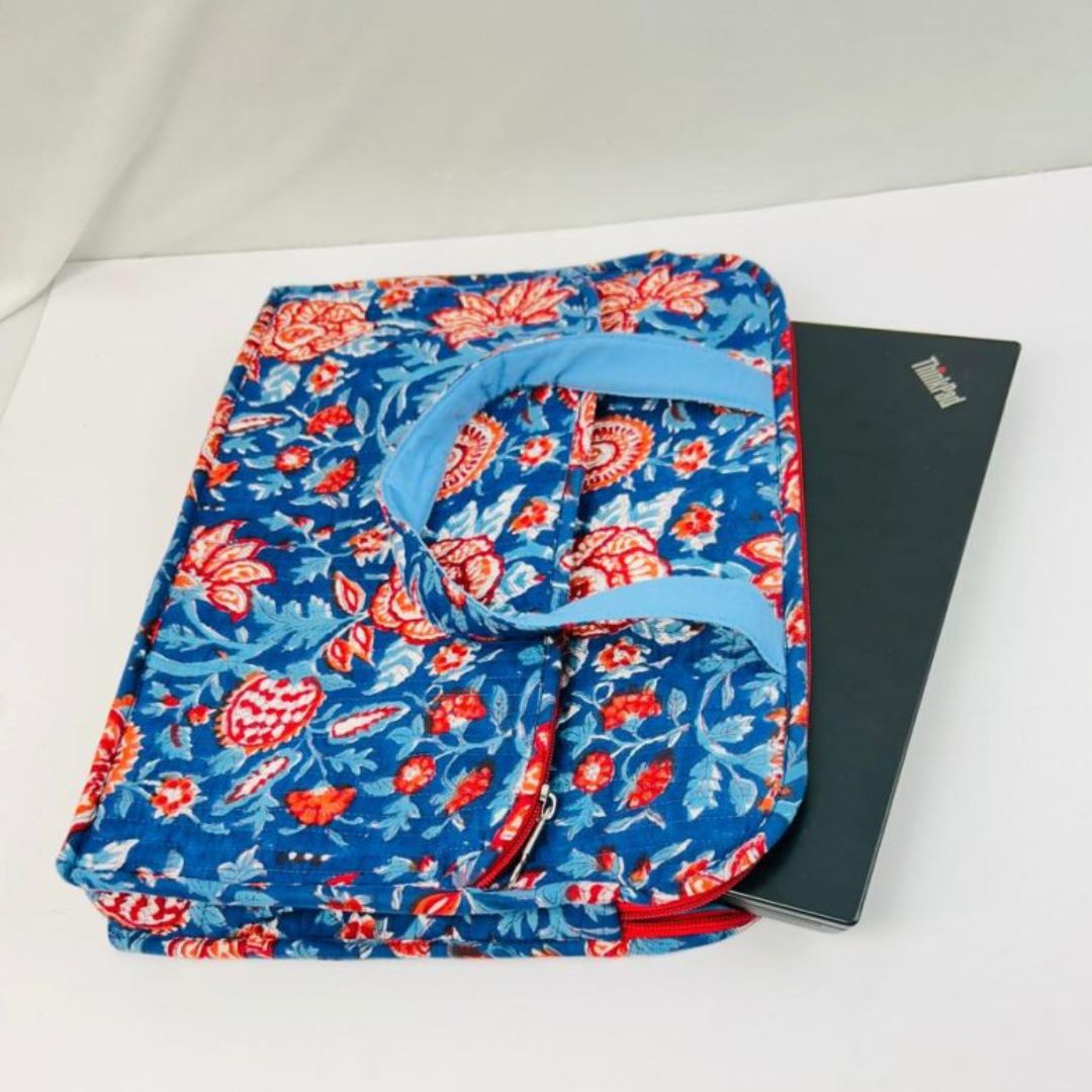 Handmade Quilted Laptop Bag