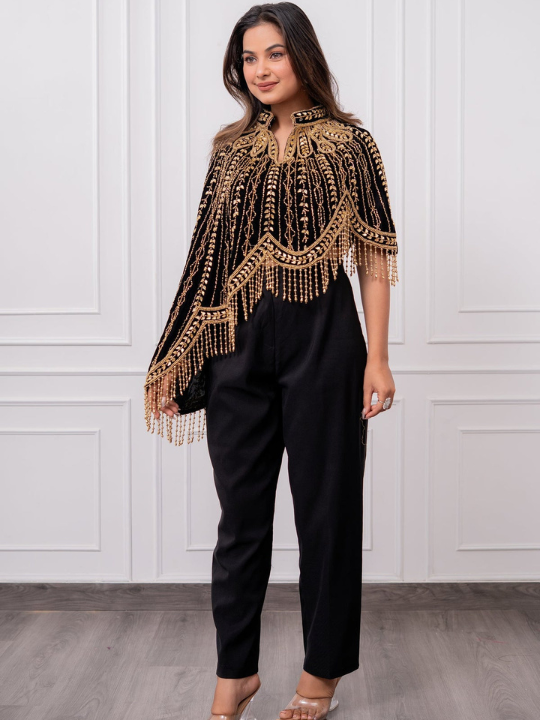 Butterfly Golden Cape