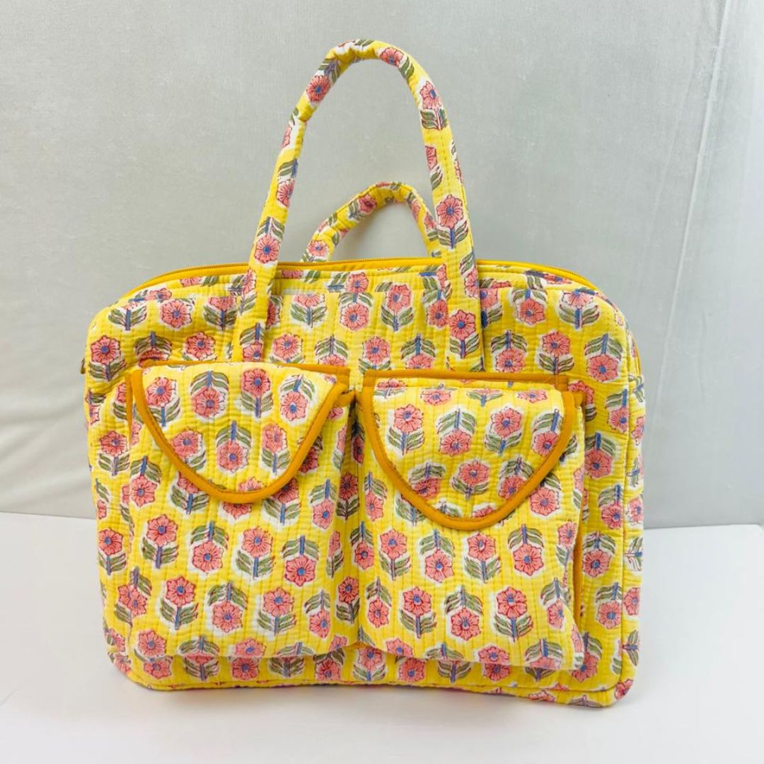 Quilting Handmade Laptop Bag