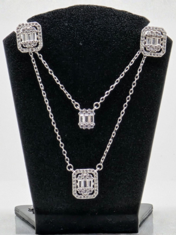 NECKLACE SET SILVER 92.5