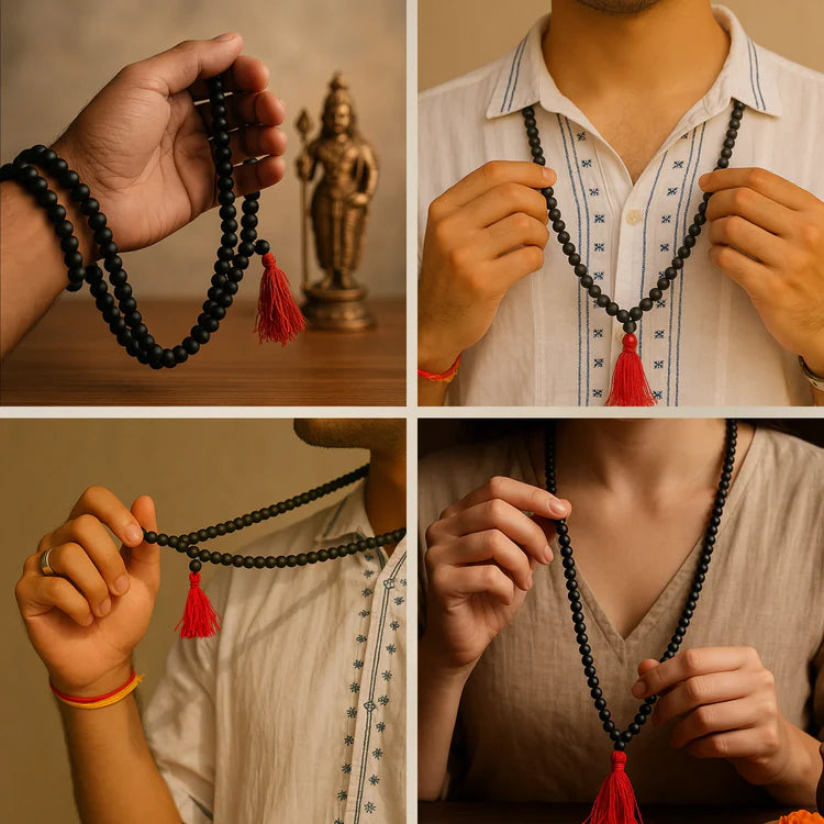 Karungali Mala 108-Beads with certificate