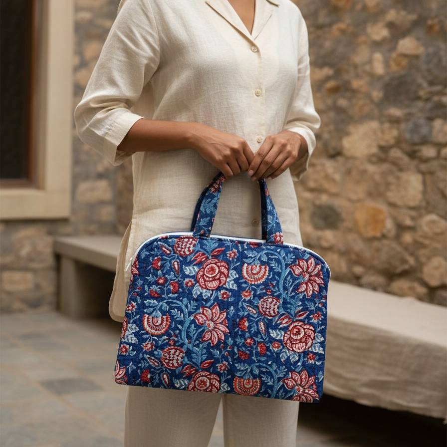 Handmade Quilted Laptop Bag