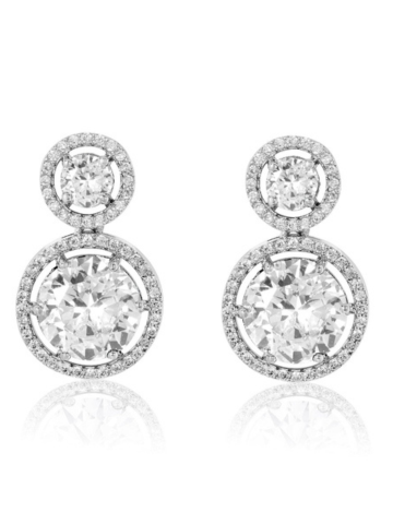 Azra Earrings - White