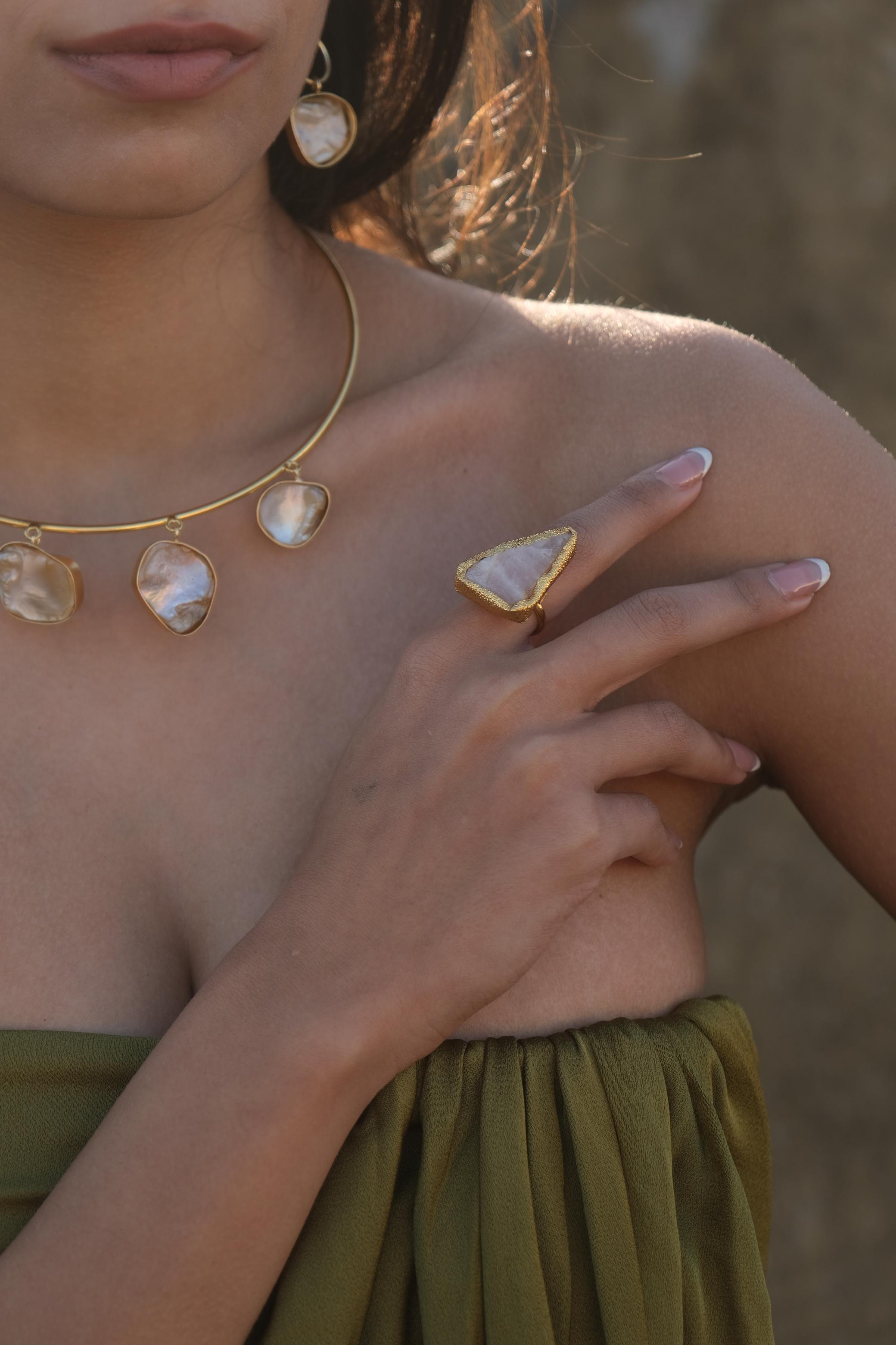 Avarta Rose Quartz Ring