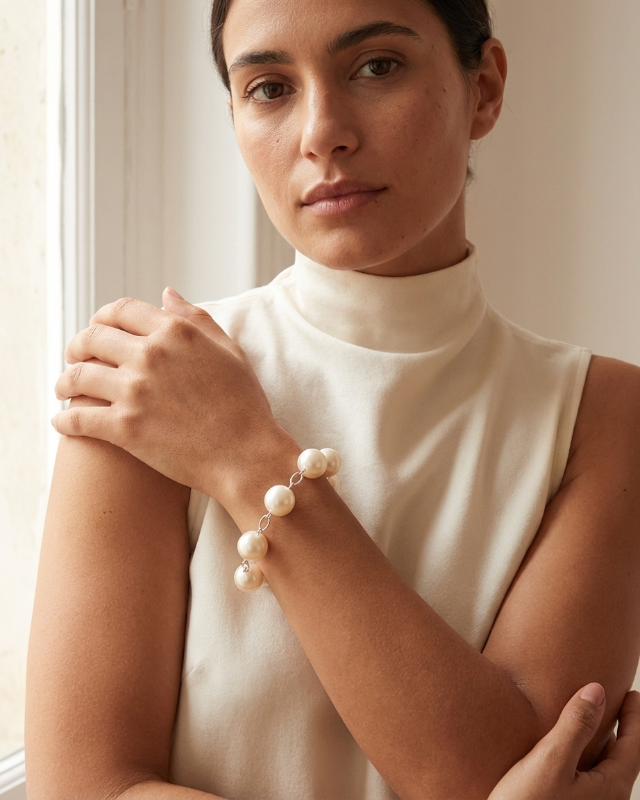Amina Pearl Bracelet