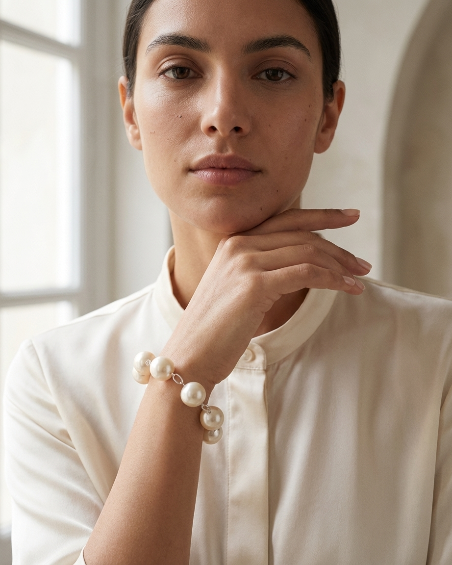 Amina Pearl Bracelet