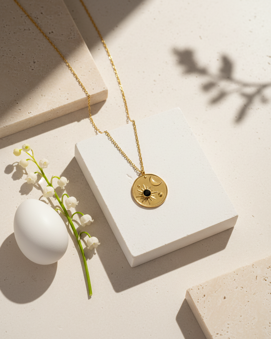 Zira : Sun Moon Pendant