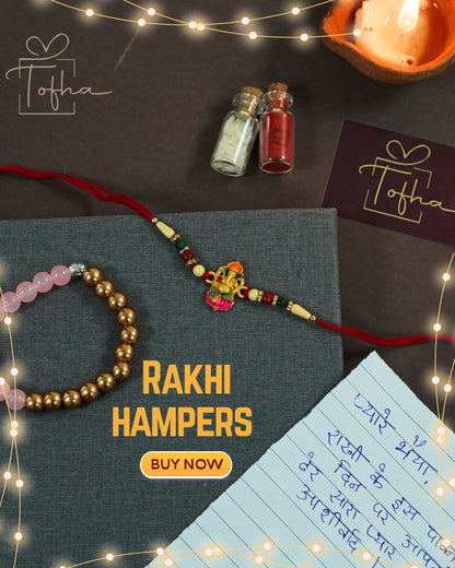 The Elegant Rakhi Combo (Set of 4)