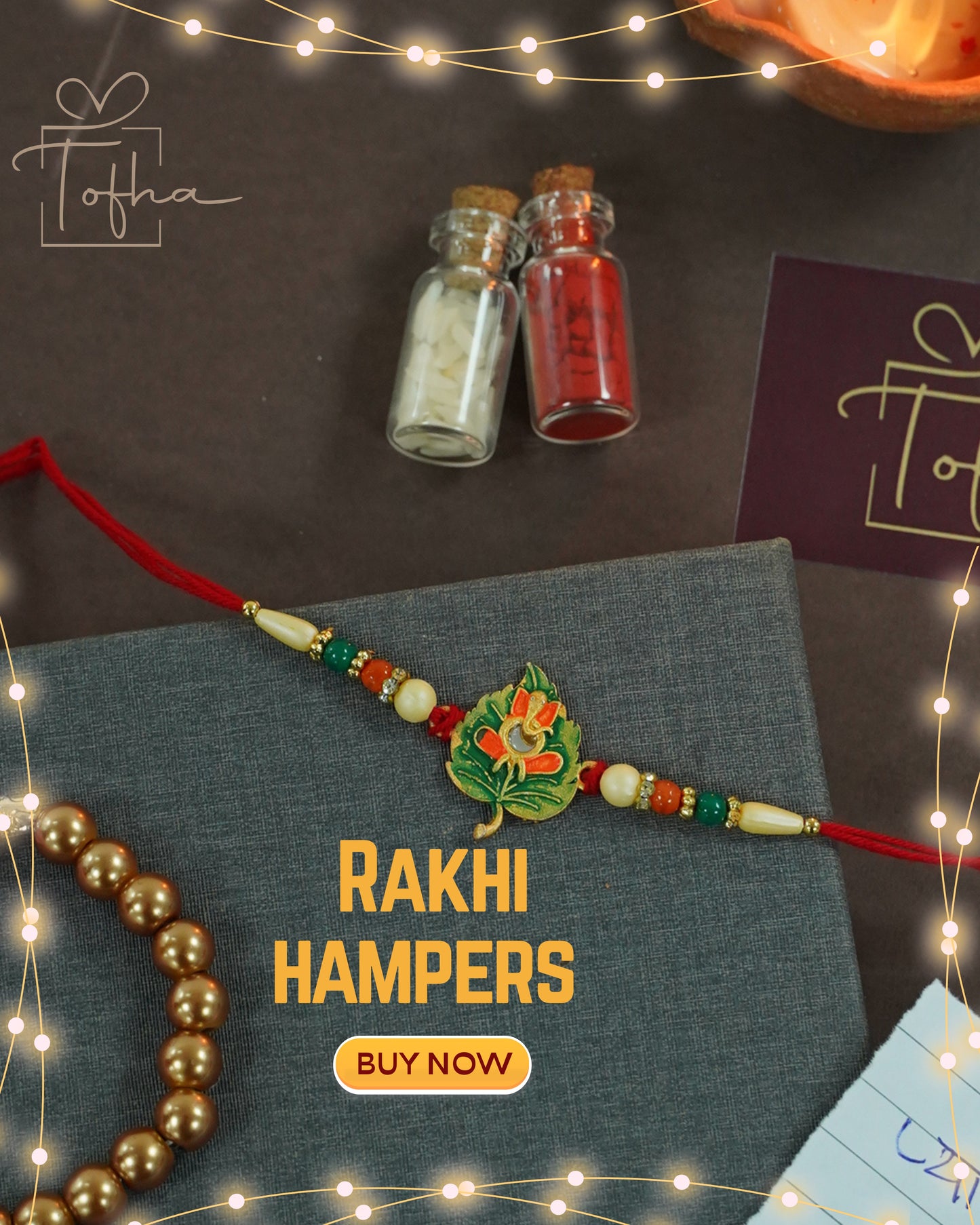 Symbols of God Rakhi Combo (Set of 4)