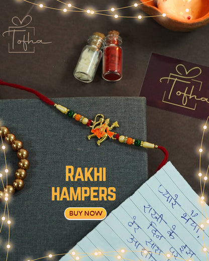 The Elegant Rakhi Combo (Set of 4)