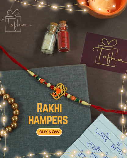 The Elegant Rakhi Combo (Set of 4)