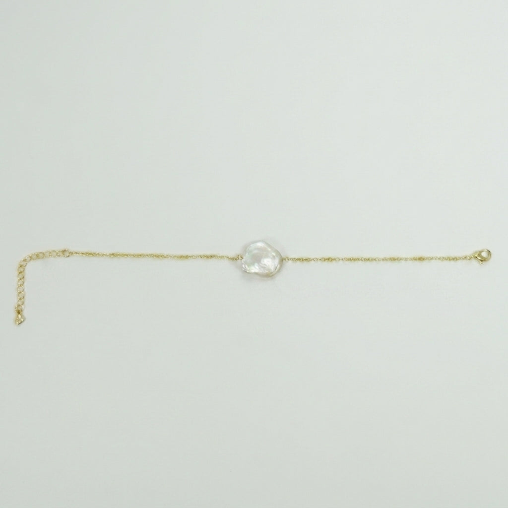 Celeste Baroque Pearl Bracelet