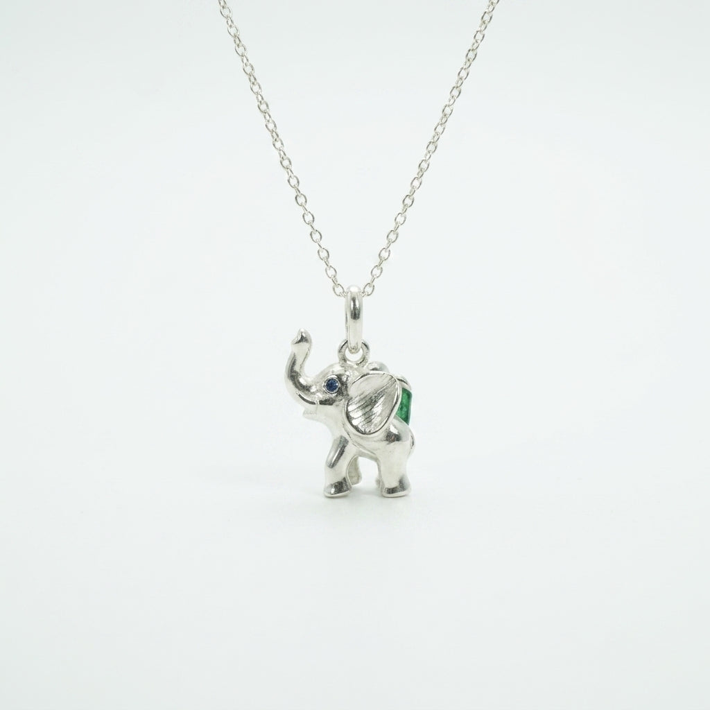 Lucky Elephant Charm Necklace