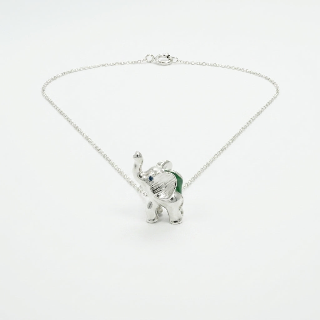 Lucky Elephant Charm Necklace