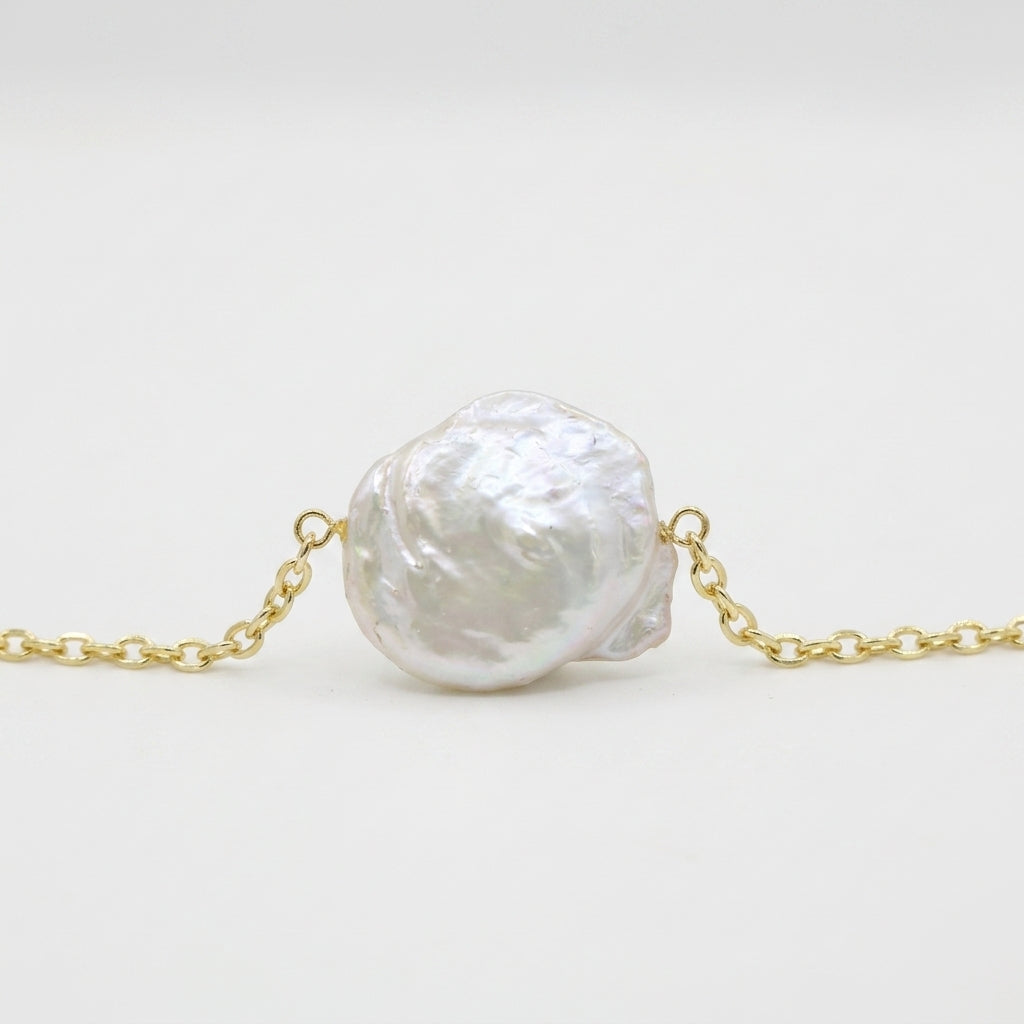 Celeste Baroque Pearl Bracelet