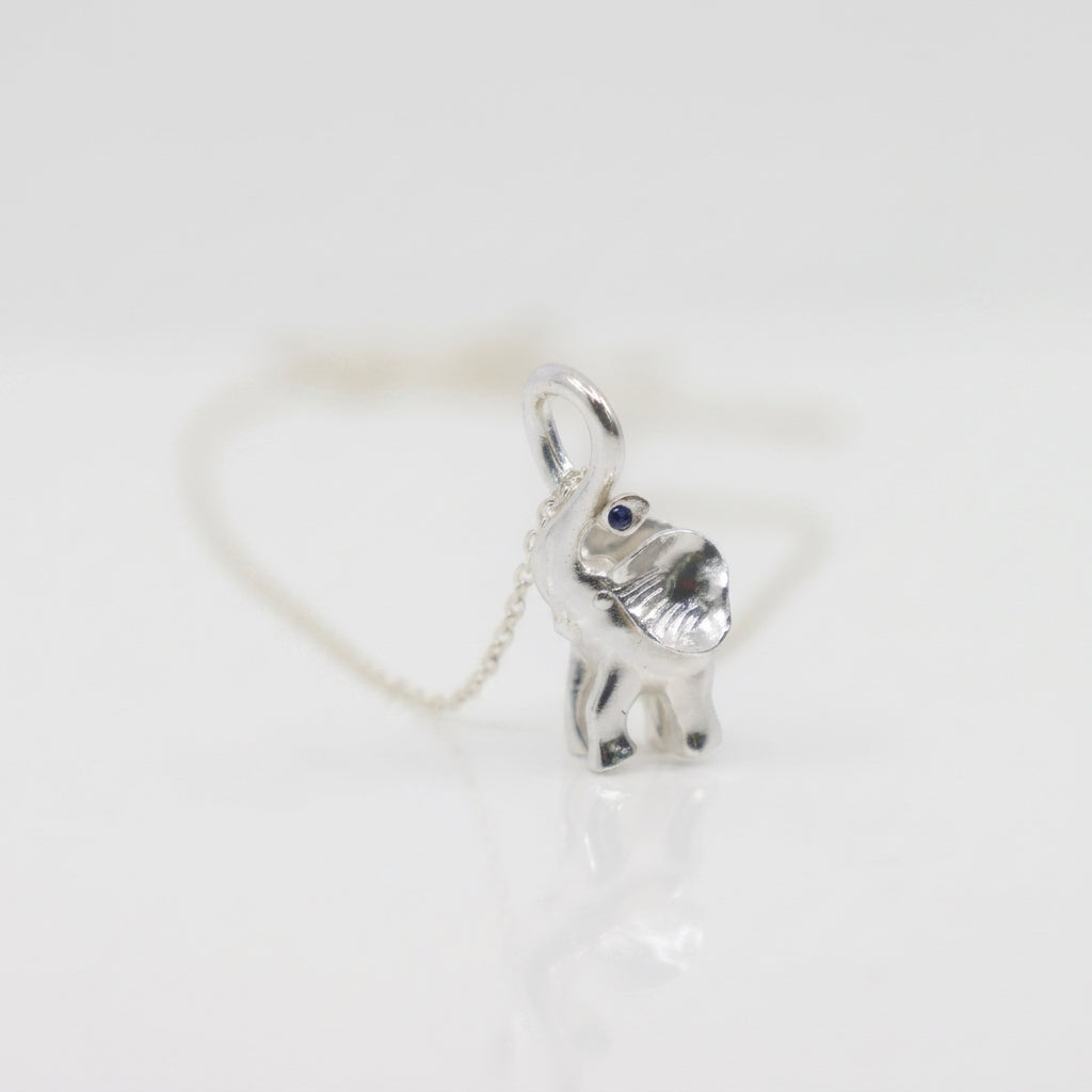 Lucky Elephant Charm Necklace